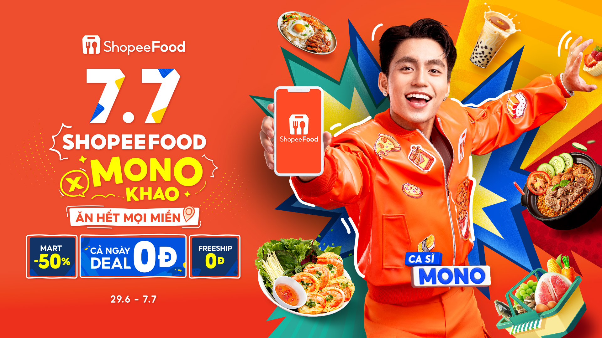 Combo món ngon từ 57.000 đồng 'khuấy đảo' ShopeeFood 7.7, lên đơn bạn ơi! - ảnh 1