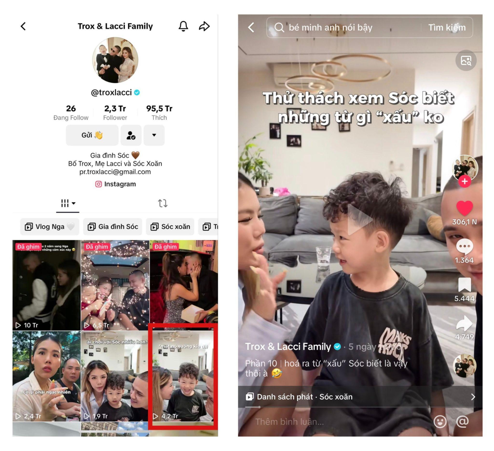 Có cách dạy con “ngược đời”, hot family Trox & Lacci vẫn được dân mạng hết lời khen ngợi - ảnh 1