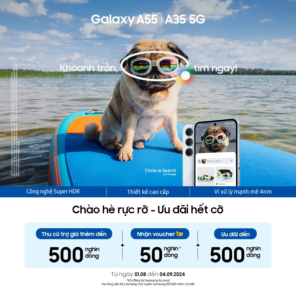 Samsung bổ sung tính năng “Khoanh tròn để tìm kiếm” cho Galaxy A35 5G và Galaxy A55 5G - ảnh 3