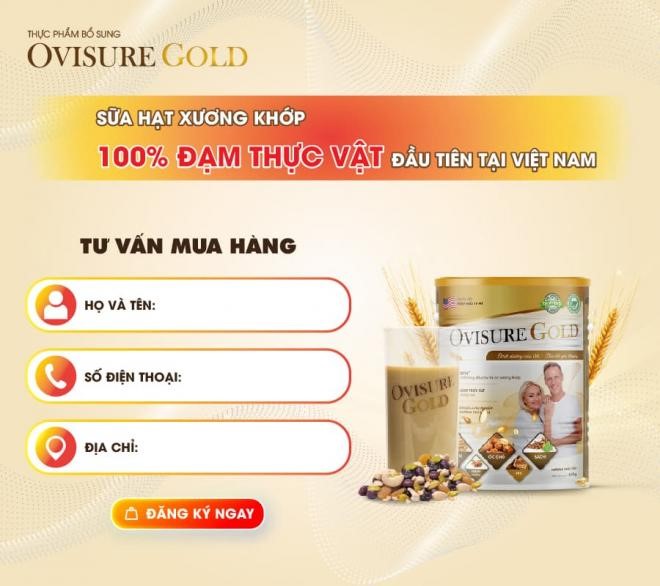 Ovisure Gold - Giải pháp dinh dưỡng từ hạt, bảo vệ xương khớp khoẻ mạnh - ảnh 2