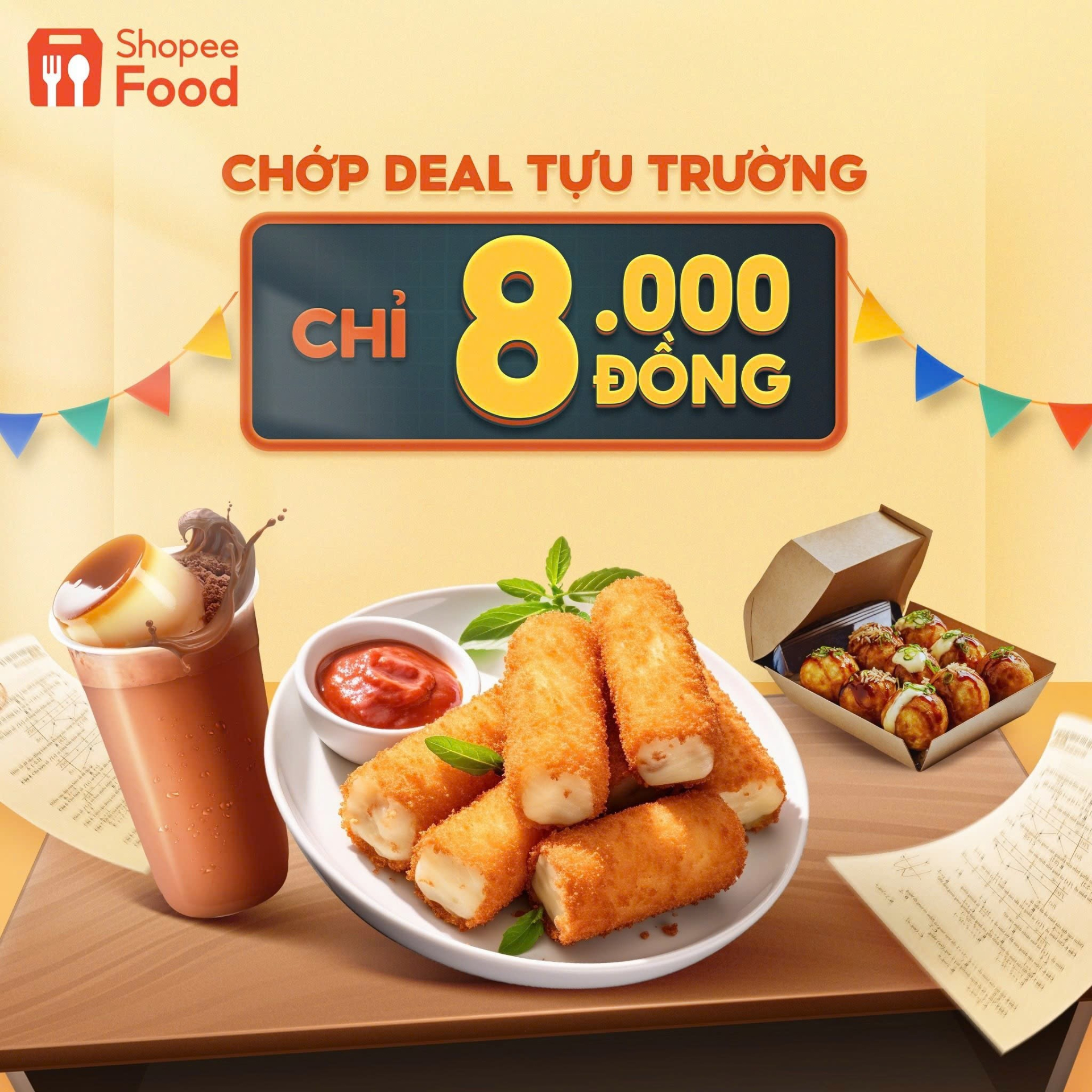 ShopeeFood tung bí kíp giúp “anh tài” học sinh - sinh viên vượt “chông gai” ngày tới trường - ảnh 2