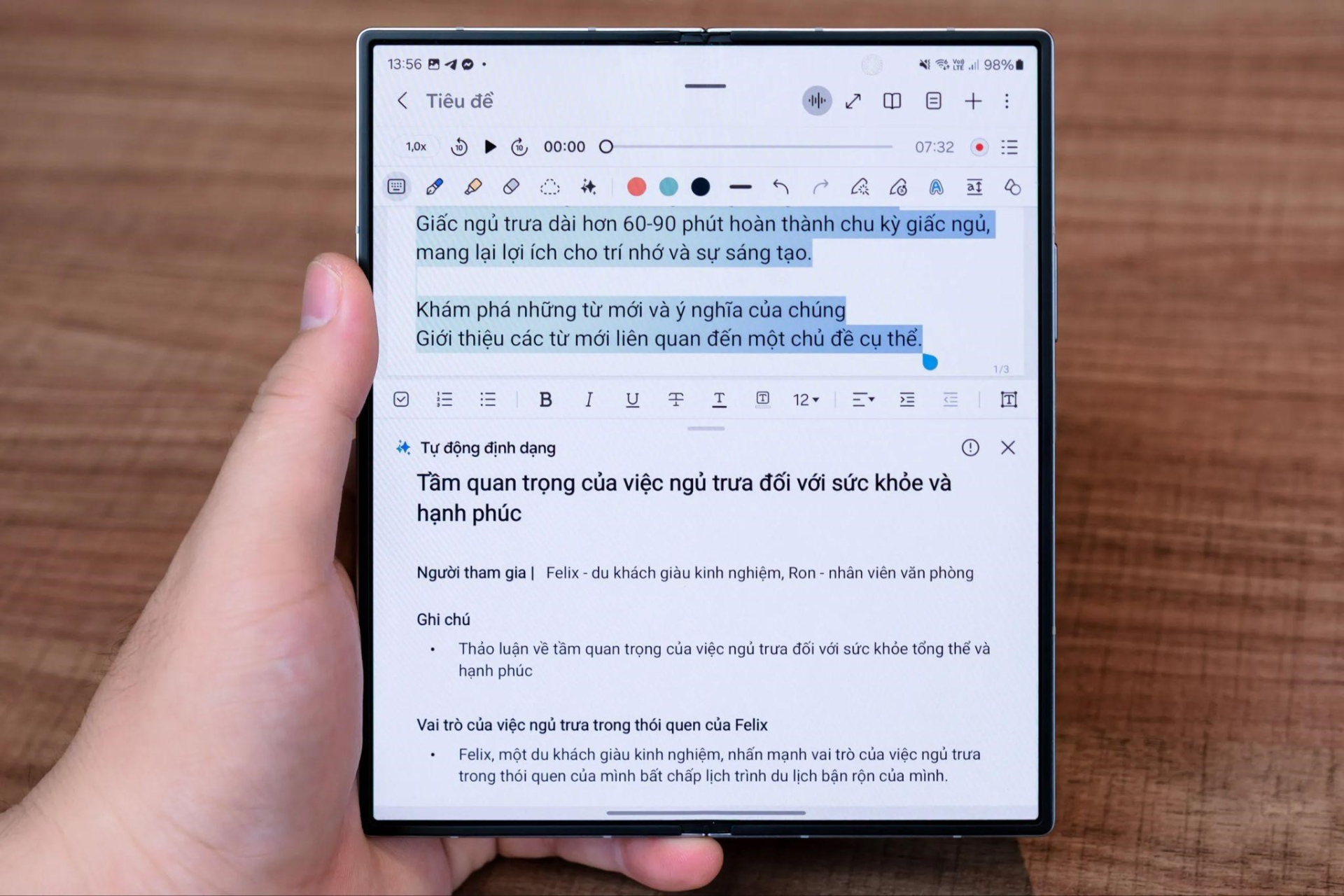 Galaxy AI trên Z Fold6: Đỉnh cao khiến “hội điện thoại gập” ao ước - ảnh 4