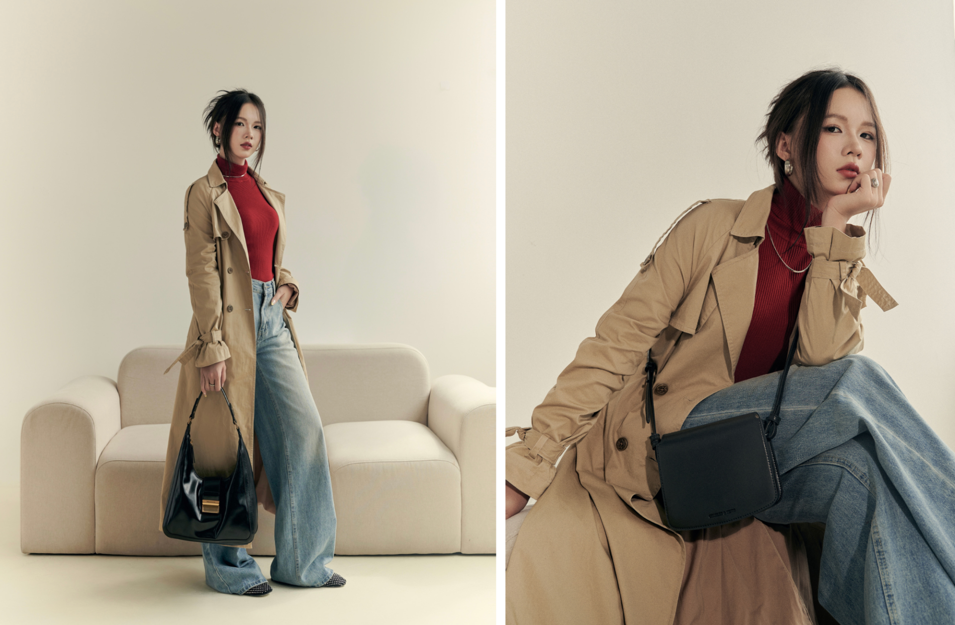 CHARLES & KEITH Thu Đông 2024: Khám phá phong cách biker chic đầy cá tính cùng hội Influencers Việt - ảnh 2