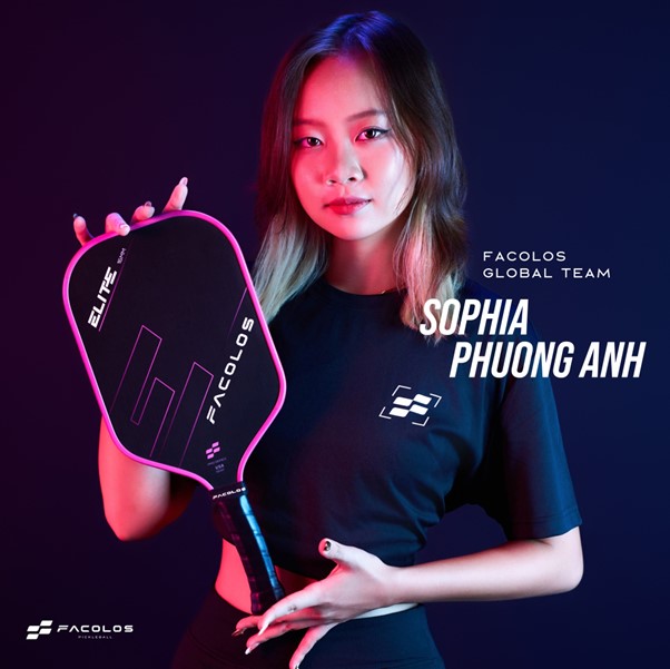 Sophia Phương Anh - Tay vợt Pickleball chuyên nghiệp trẻ nhất Việt Nam gia nhập Facolos Global Team - ảnh 1