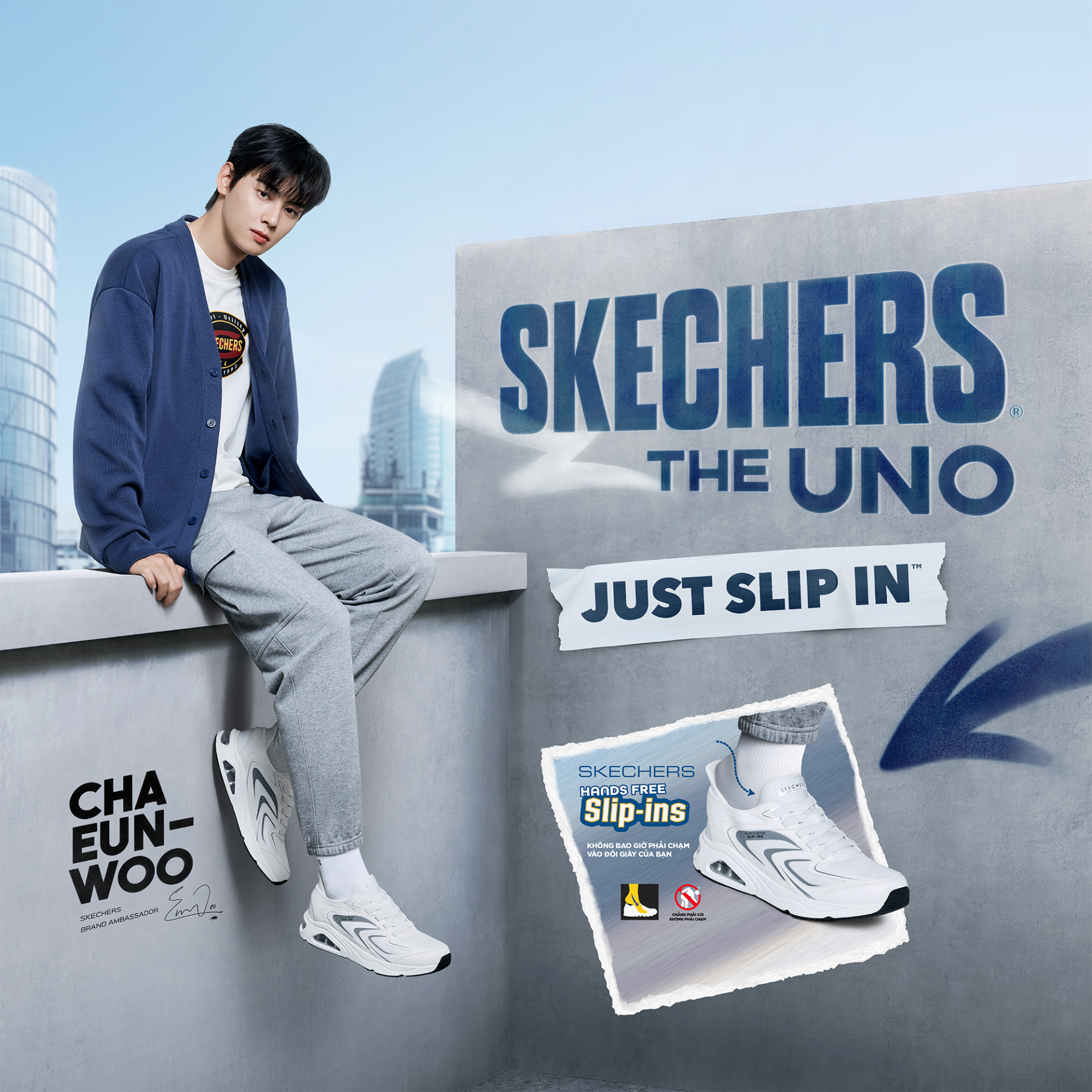 Xỏ Skechers UNO - Diện chuẩn phong cách IT boy - IT girl thế hệ mới - ảnh 4