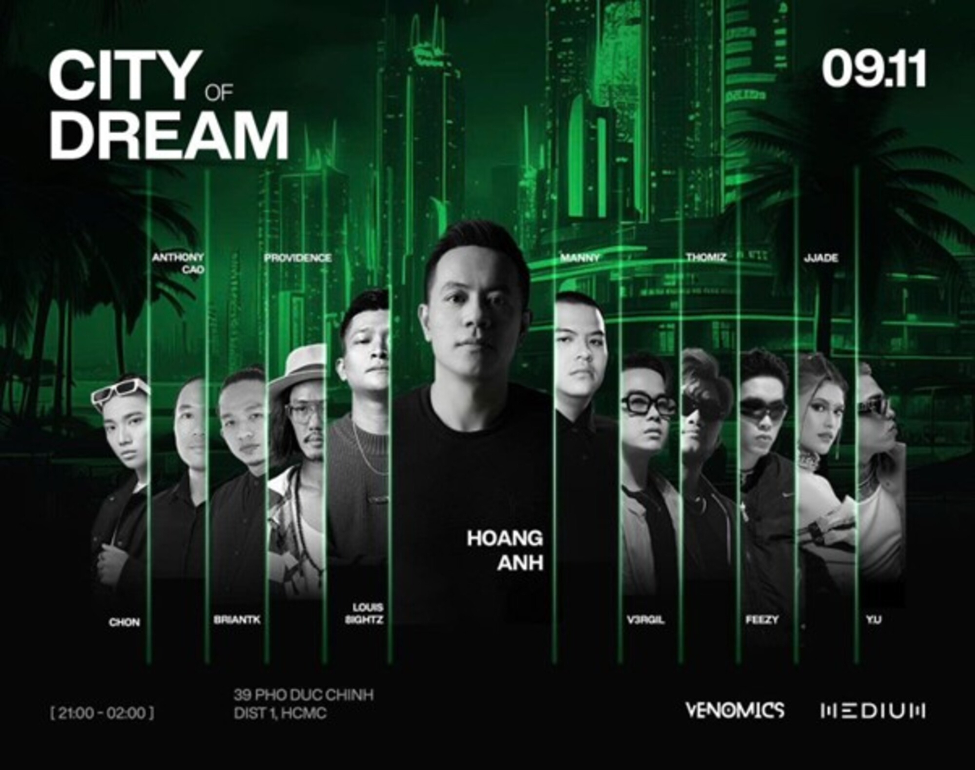 Hangout cuối tuần? Còn gì bằng đi nghe Louis 8ightz và after party City Of Dream? - ảnh 1