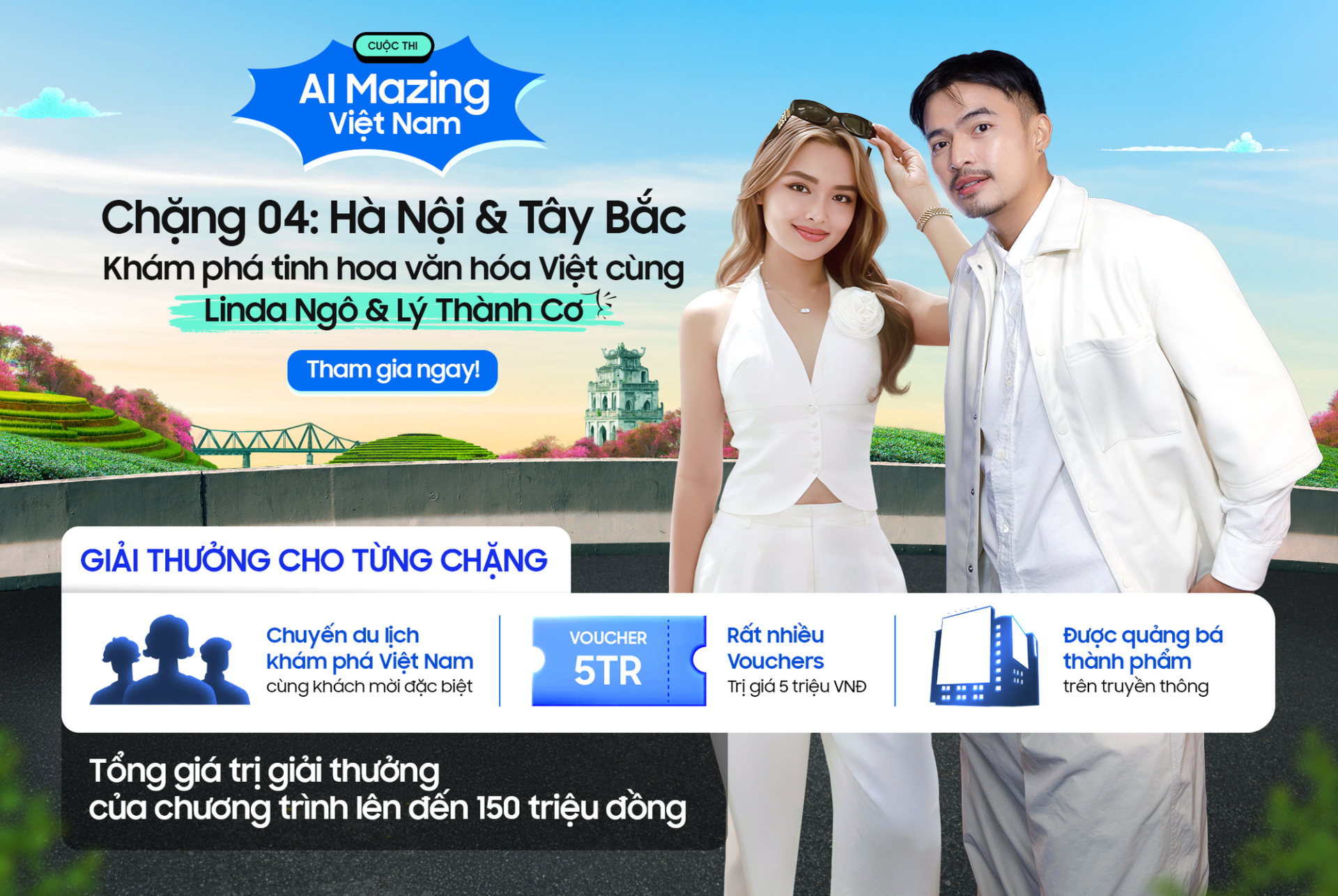 AI Mazing Hà Nội & Tây Bắc hoành tráng với sự đồng hành của S24 FE và hai mentor đình đám - ảnh 1