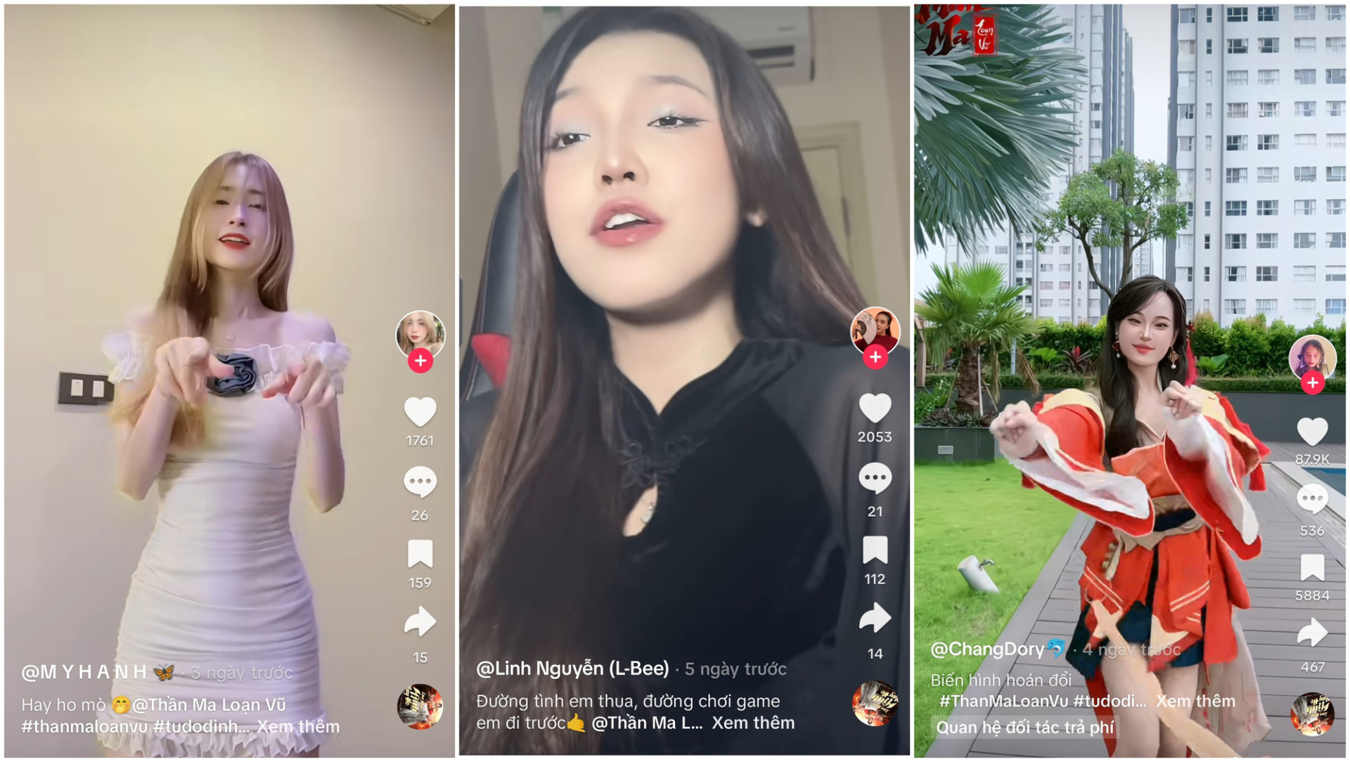 Hơn 3000 video sáng tạo trên Tiktok chỉ từ nhạc game Thần Ma Loạn Vũ - Vplay - ảnh 3