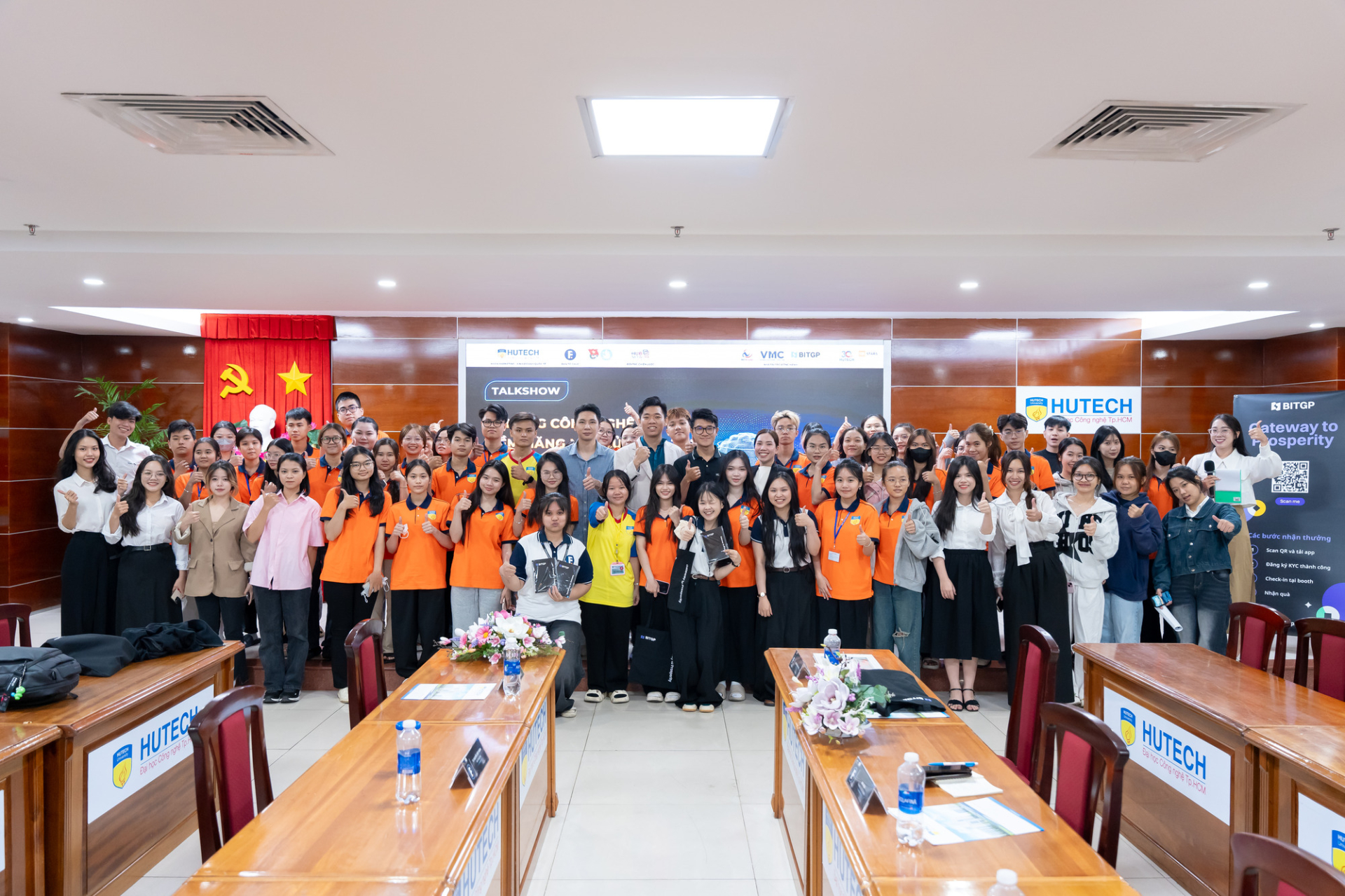 BITGP - Định Hình Tương Lai Công Nghệ qua Chiến Dịch #Blockchain4Youth tại Trường Đại học HUTECH - ảnh 2