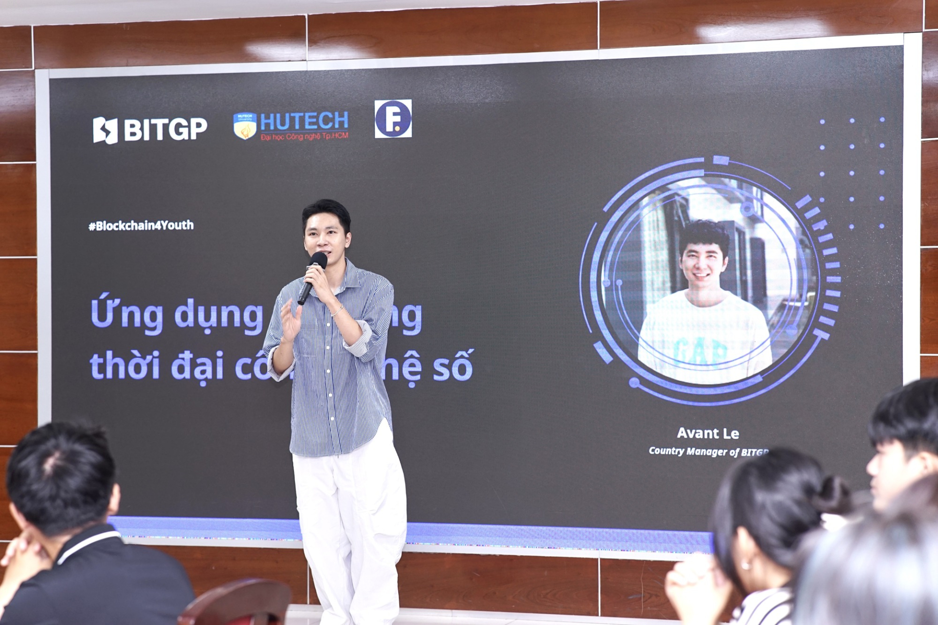 BITGP - Định Hình Tương Lai Công Nghệ qua Chiến Dịch #Blockchain4Youth tại Trường Đại học HUTECH - ảnh 3
