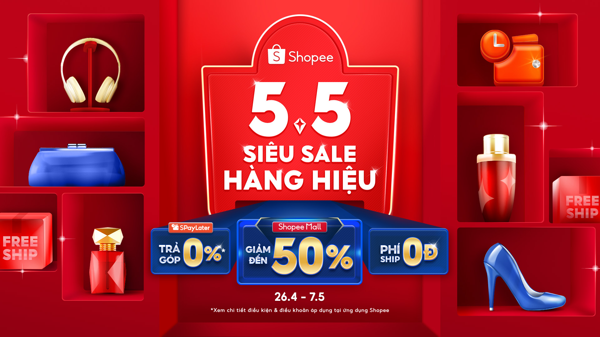 Các toạ độ “check-in” hot nhất Shopee 5.5: đu idol, chốt đơn hàng hiệu, nhận hoàn xu đến 3 triệu - ảnh 1