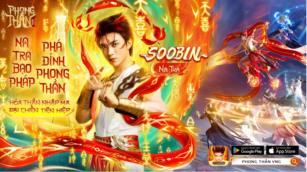 Phong Thần VNG ra mắt 04.06 – Đại sứ SOOBIN, Tiến Linh, Jun Vũ cùng triệu game thủ hết mình trong siêu phẩm chiến đấu - ảnh 3