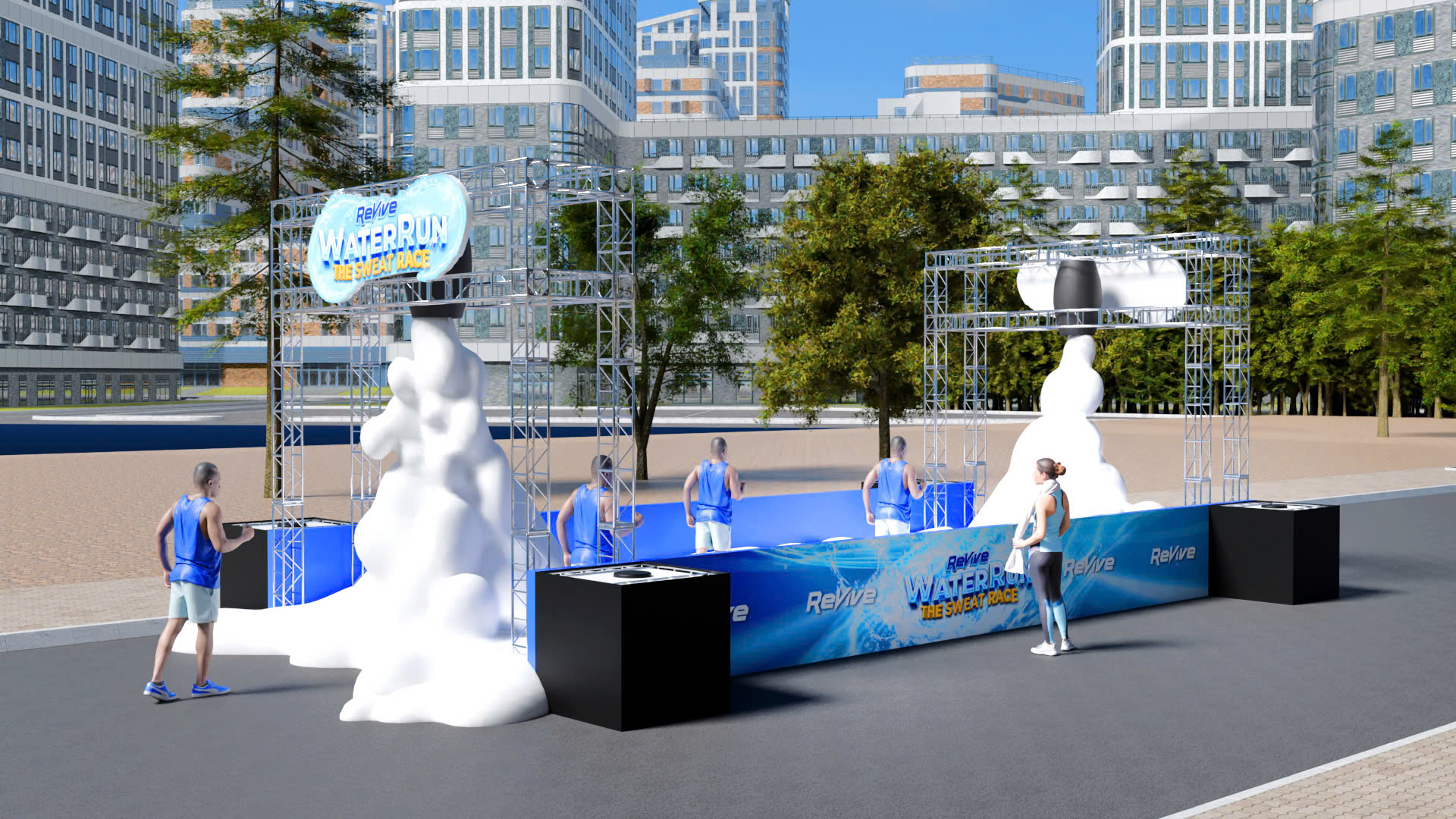 Revive Water Run 2025: Đường chạy nước thể lực kịch tính nhất mùa hè, bùng nổ trải nghiệm mới cho mọi thế hệ - ảnh 2