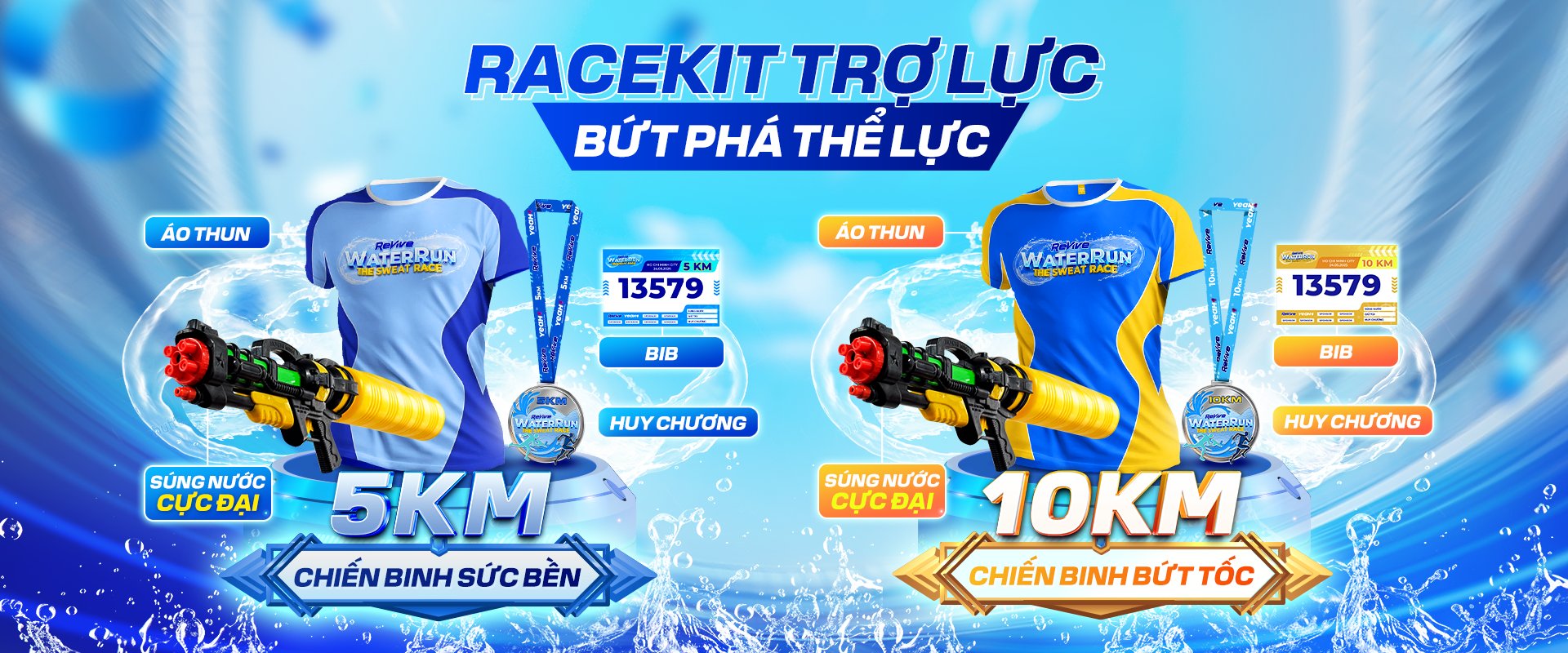 Revive Water Run 2025 chính thức trở lại với phiên bản hoàn toàn mới: Đường chạy nước thể lực nhất mùa hè - ảnh 4