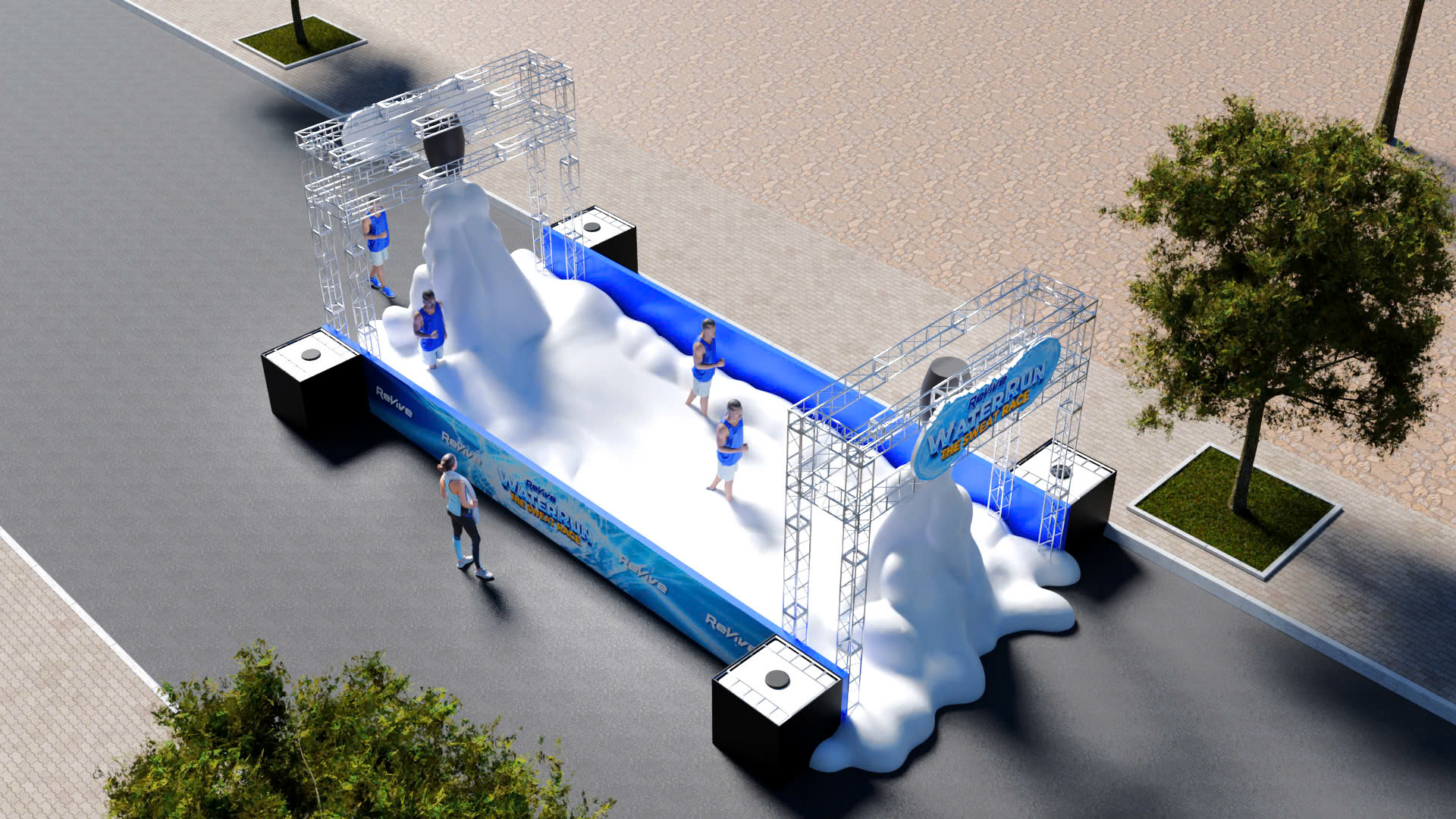 Trải nghiệm hè kiểu mới: vượt 5 trạm thử thách nước cực mát tại Revive Water Run 2025 - ảnh 2