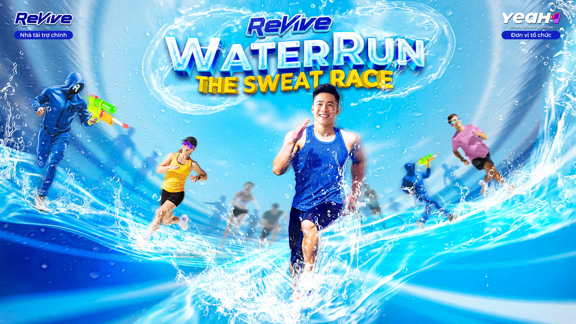 Revive Water Run 2025 - sân chơi thể thao độc nhất không thể bỏ lỡ trong mùa hè này - ảnh 1
