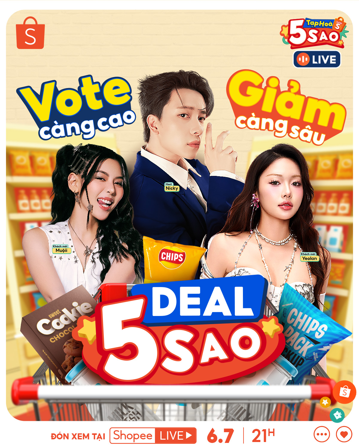 Shopee chơi lớn mời nguyên dàn sao quẩy không ngơi nghỉ từ đêm “xập xình” đến trưa “siêu ồn” - ảnh 1
