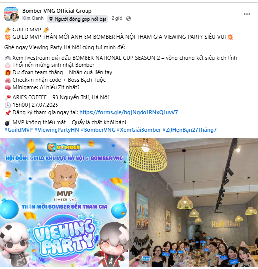 Bomber VNG tổ chức viewing party xem chung kết National Cup - ảnh 6