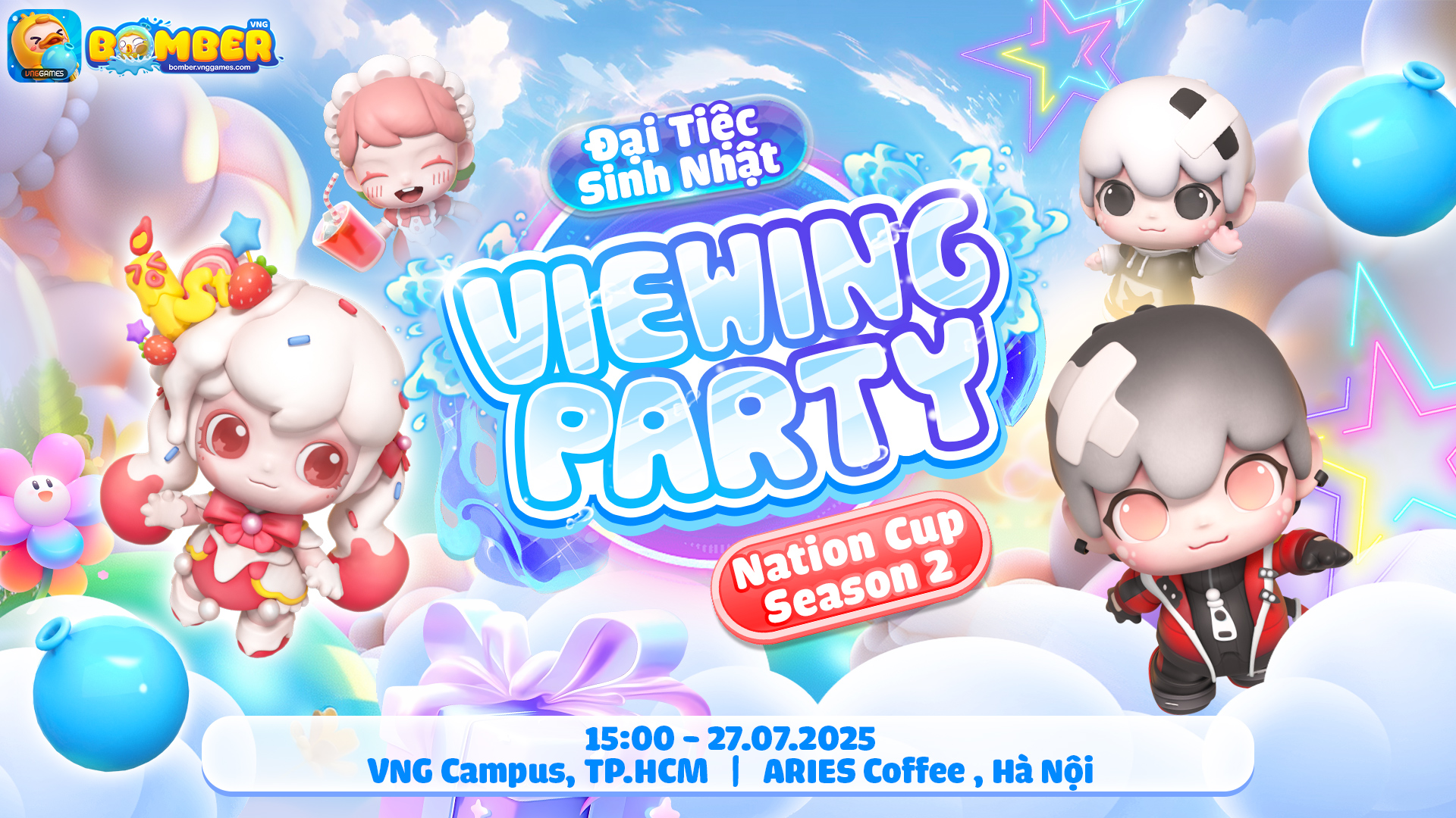 Bomber VNG tổ chức viewing party xem chung kết National Cup - ảnh 1