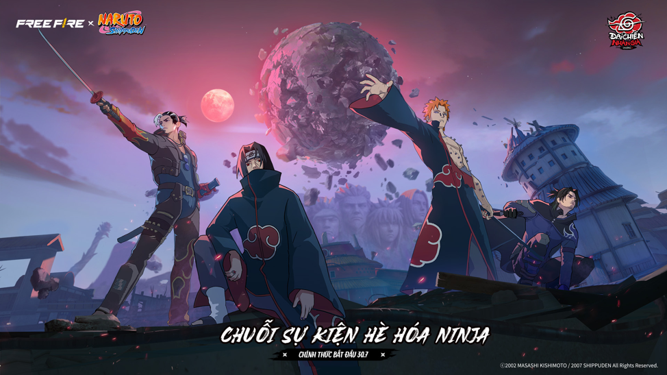 Cuộc chiến bùng nổ trở lại trong Free Fire x NARUTO SHIPPUDEN Chương 2: Đại chiến Nhẫn Giả - ảnh 2
