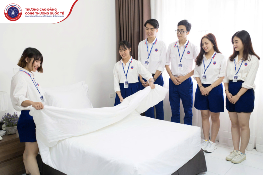 Khám phá phòng thực hành chuẩn “5 sao” của sinh viên Cao đẳng Công thương Quốc tế - ảnh 6