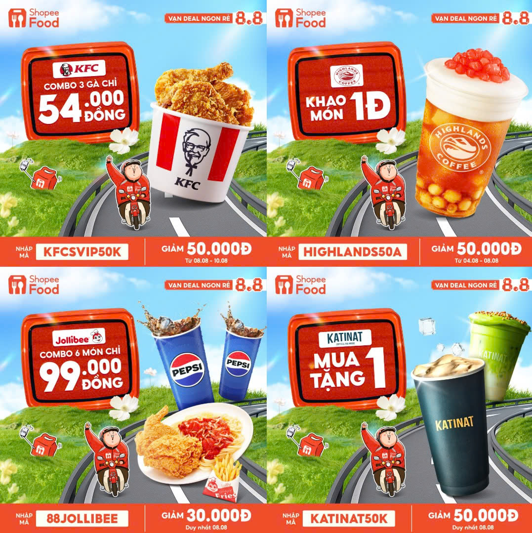 ShopeeFood 8.8 “chốt hạ” mùa hè với loạt món ngon 15.000 đồng, deal chồng deal, voucher giảm đến 50% - ảnh 4