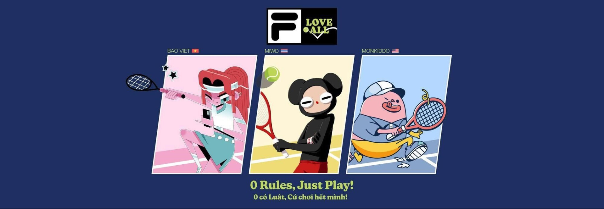 FILA ra mắt BST “LOVE:ALL” – Tôn vinh văn hoá Đông Nam Á và tinh thần thể thao đầy cảm hứng! - ảnh 1