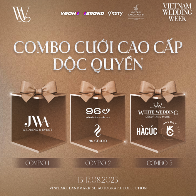Hàng trăm deal cưới & trải nghiệm độc quyền sắp đổ bộ tại Tuần lễ cưới ứng dụng cao nhất - Vietnam Wedding Week 2025 - ảnh 2