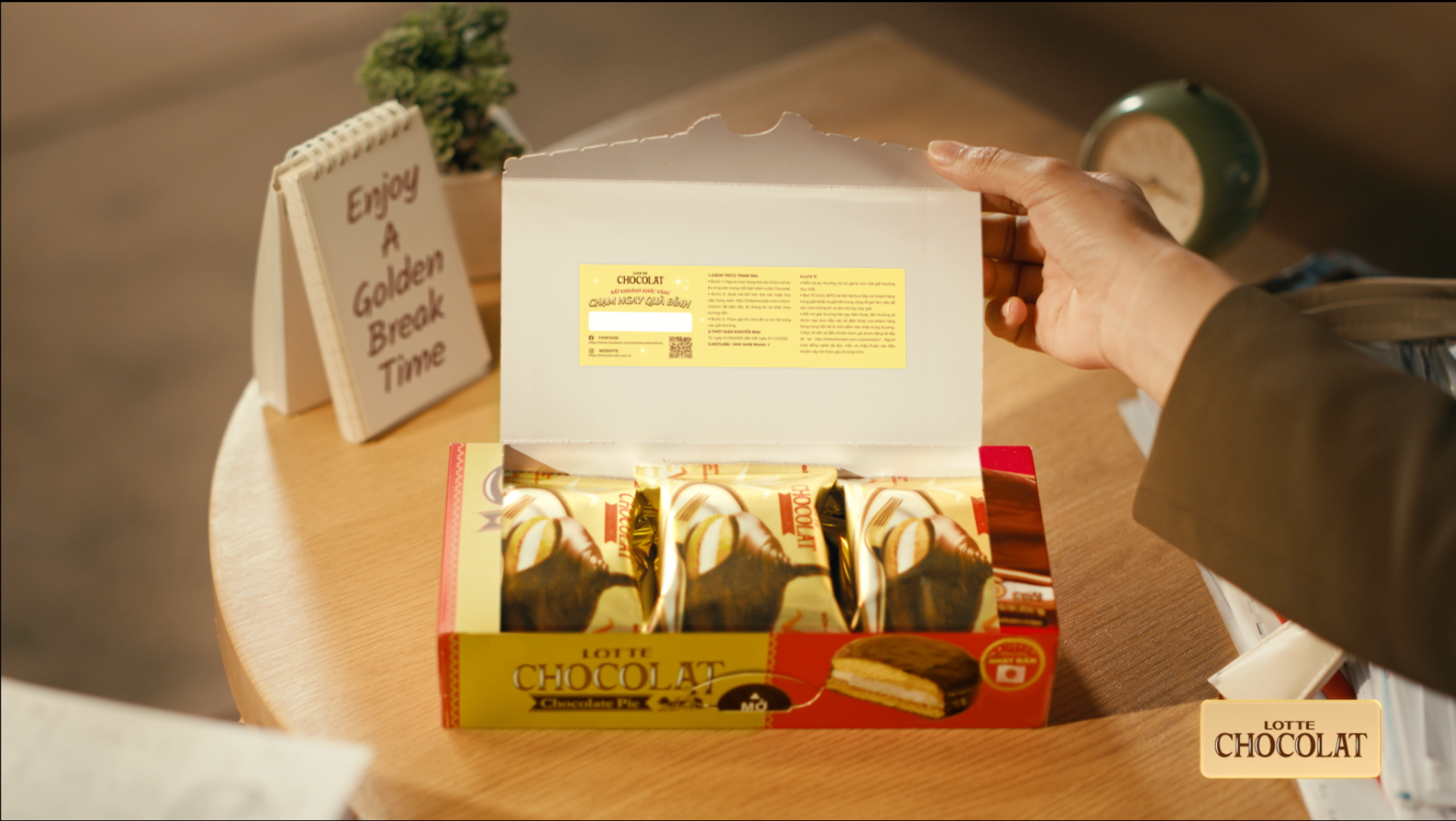 Gấp Đôi Hứng Khởi Cùng LOTTE CHOCOLAT: Thưởng Bánh Thượng Hạng - Trúng Quà Giá Trị - ảnh 2