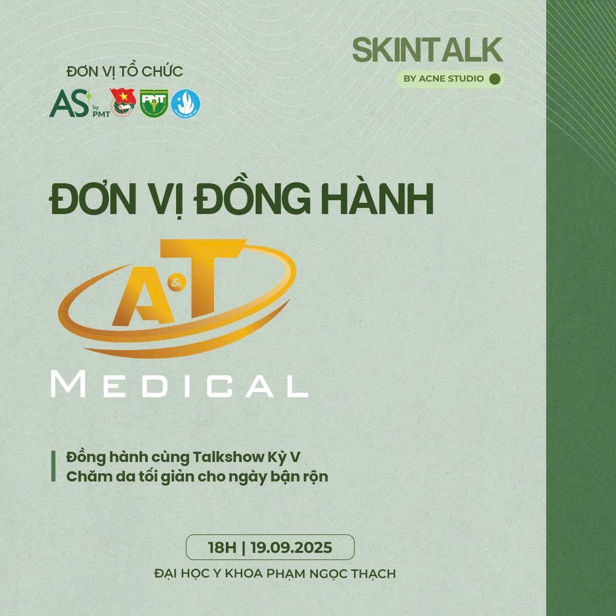 Skintalk kỳ V: “Chăm da tối giản cho ngày bận rộn” tại ĐH Y khoa Phạm Ngọc Thạch - ảnh 6