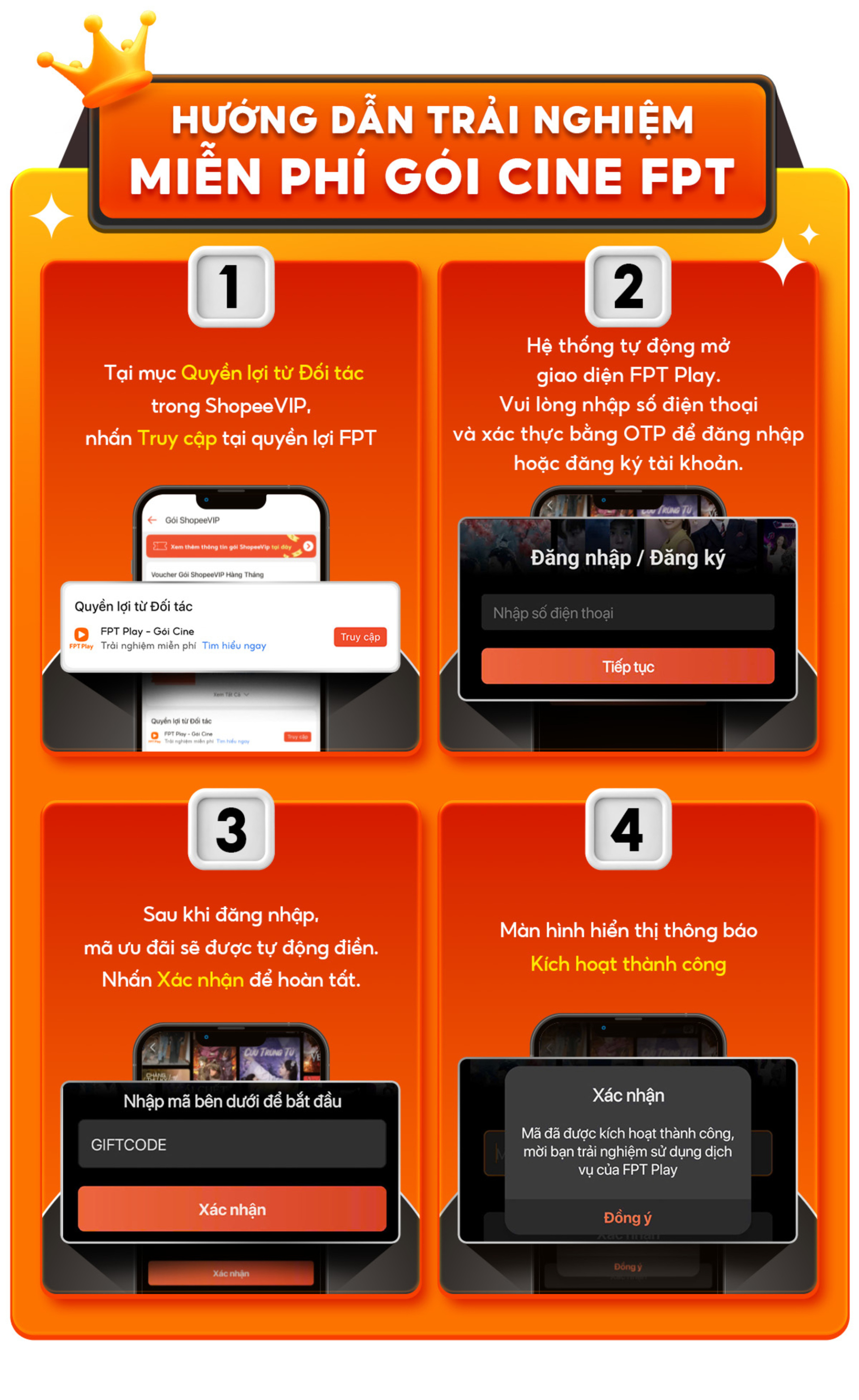 Tin vui cho hội mê phim, ShopeeVIP miễn phí một tháng xem phim trên FPT Play Cine - ảnh 2