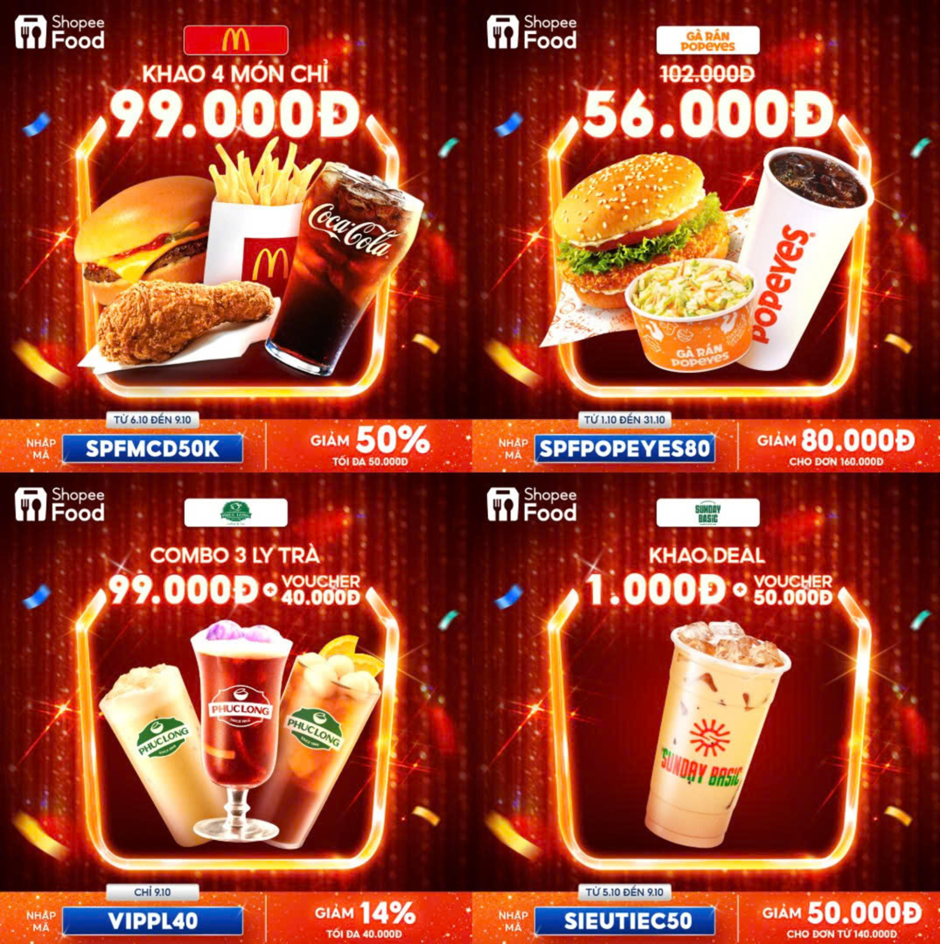 ShopeeFood chiêu đãi siêu deal 10.10, bạn đã sẵn sàng nhập tiệc? - ảnh 2