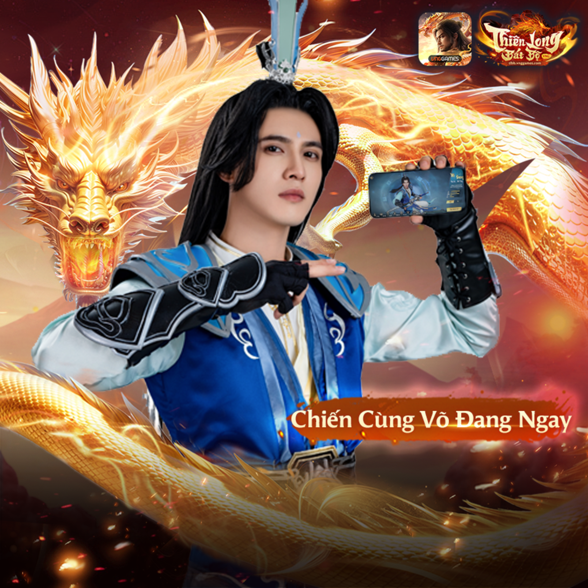 Trần Ngọc Vàng: Từ cơ phó Khanh điển trai trong Tử chiến trên không đến Đạo Trưởng Võ Đang tại Thiên Long Bát Bộ VNG - ảnh 2