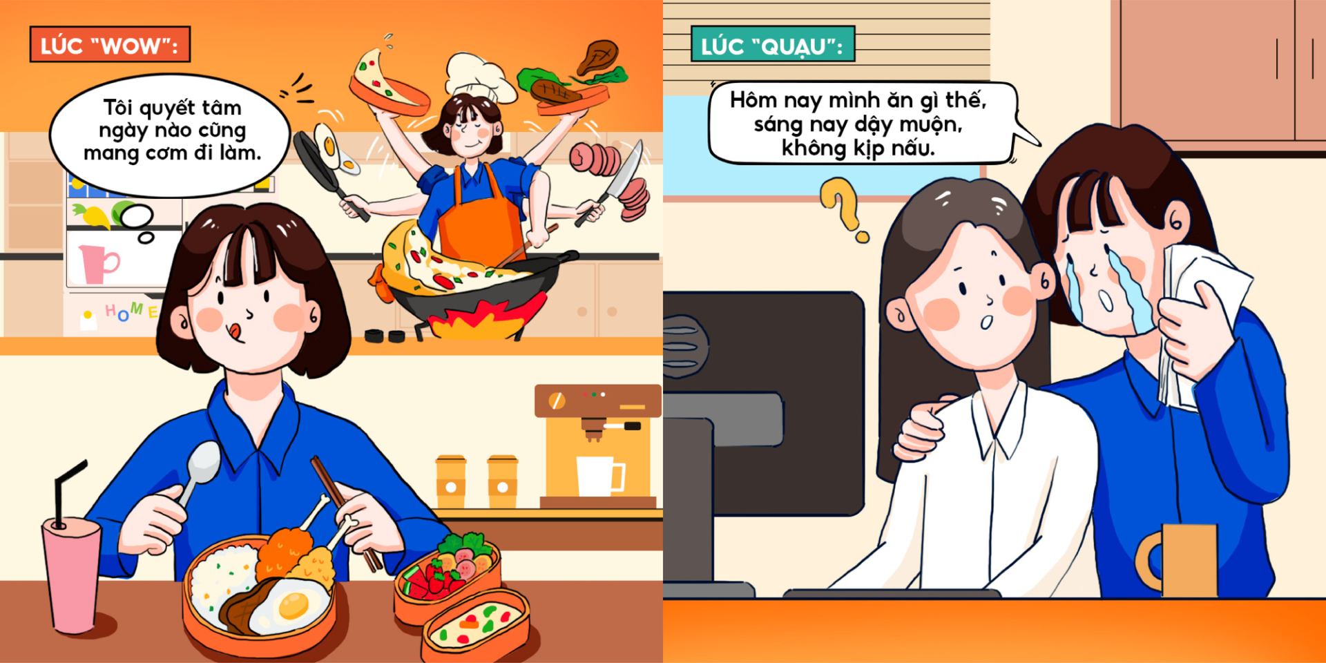 Chuyện ăn trưa muôn thuở của dân công sở, mỗi người một “trường phái” - ảnh 2