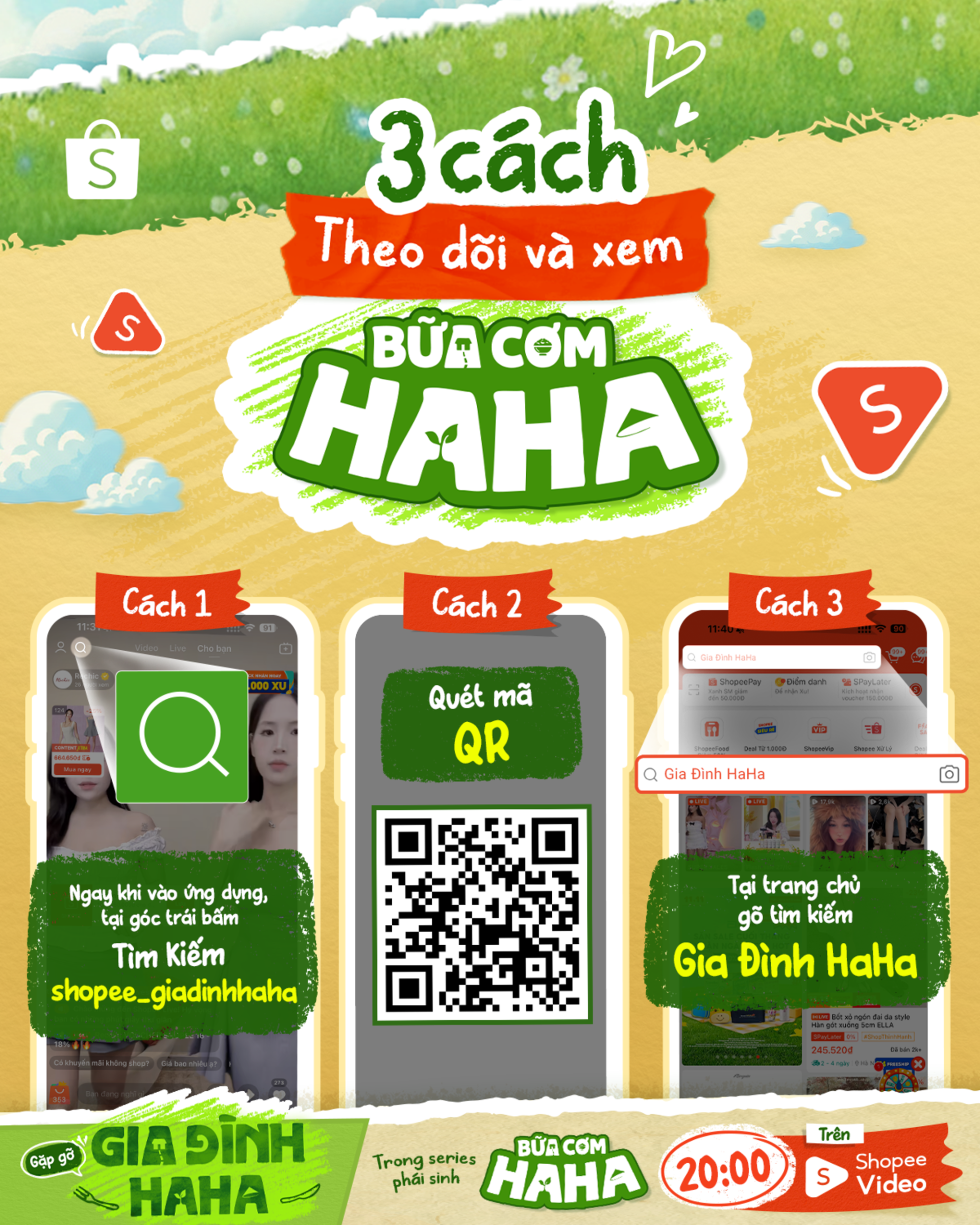 “Bữa Cơm Haha” - series phái sinh mới của Gia Đình Haha kết hợp với Shopee khiến dân mạng rần rần vì quá dễ thương - ảnh 3