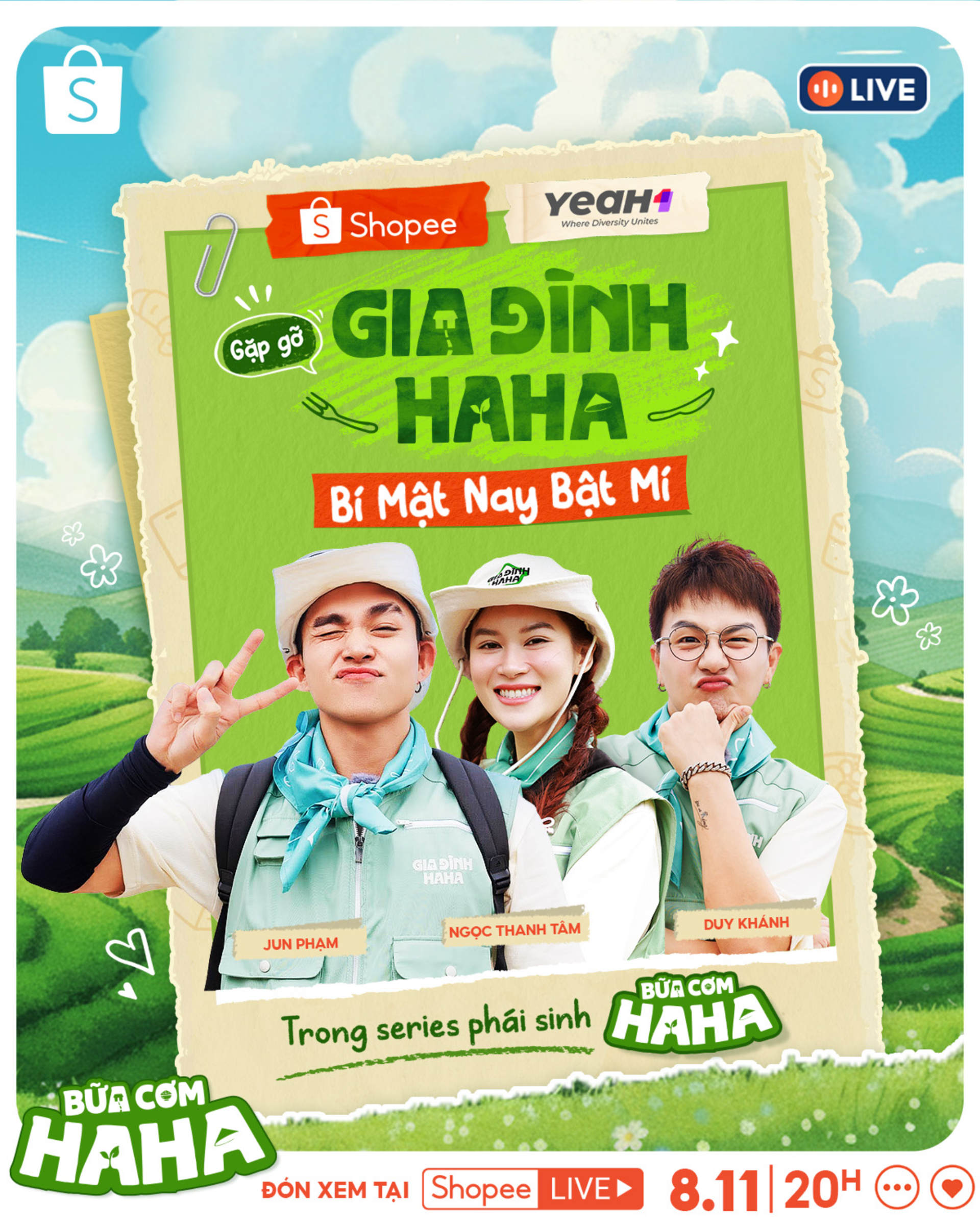 “Bữa Cơm Haha” - series phái sinh mới của Gia Đình Haha kết hợp với Shopee khiến dân mạng rần rần vì quá dễ thương - ảnh 4