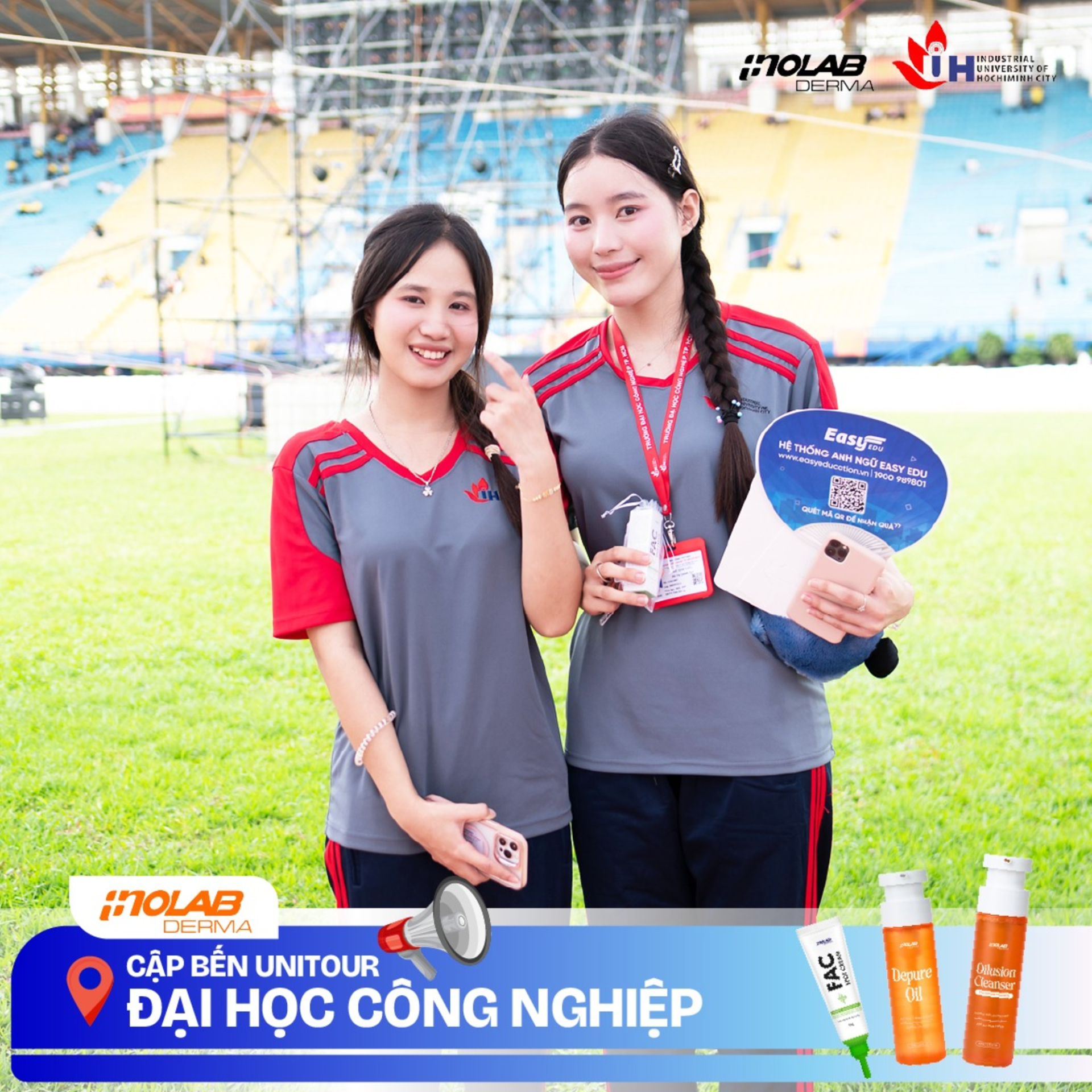 Ngày hội Chào đón tân sinh viên trường Đại học IUH: Inolab Derma lan tỏa thông điệp chăm sóc da chuyên nghiệp và khoa học - ảnh 5