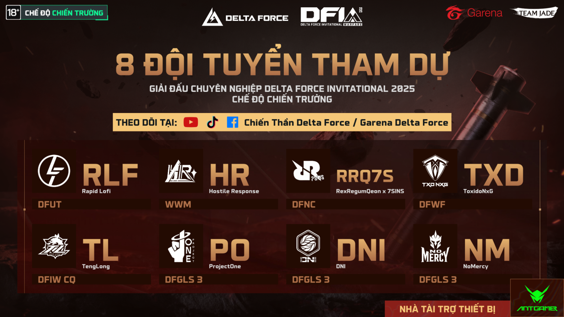 Chính Thức Khởi Tranh Giải Đấu Chuyên Nghiệp Quốc Tế DELTA FORCE INVITATIONAL 2025: Chế Độ Chiến Trường - ảnh 3