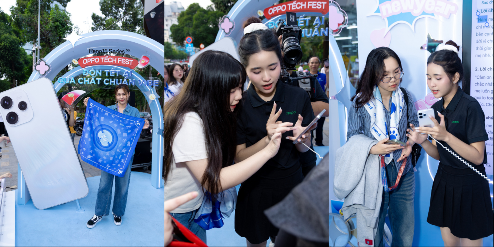 OPPO Reno15 Series cùng Neko Lê khuấy động Tếch Bus, tạo dấu ấn kết nối với fan giữa trung tâm TP.HCM - ảnh 3