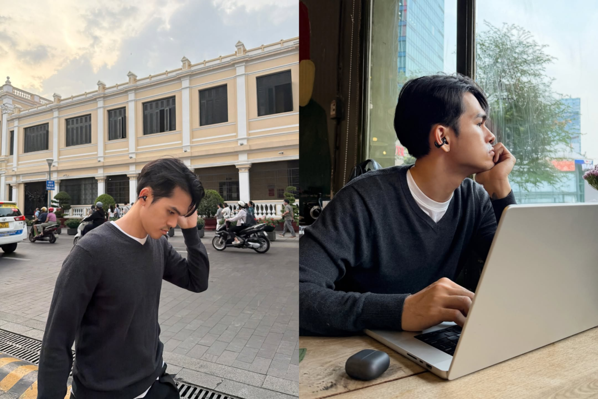 Helly Tống, Phillip Lê bắt trend tai nghe kẹp vành tai cực phong cách - ảnh 5