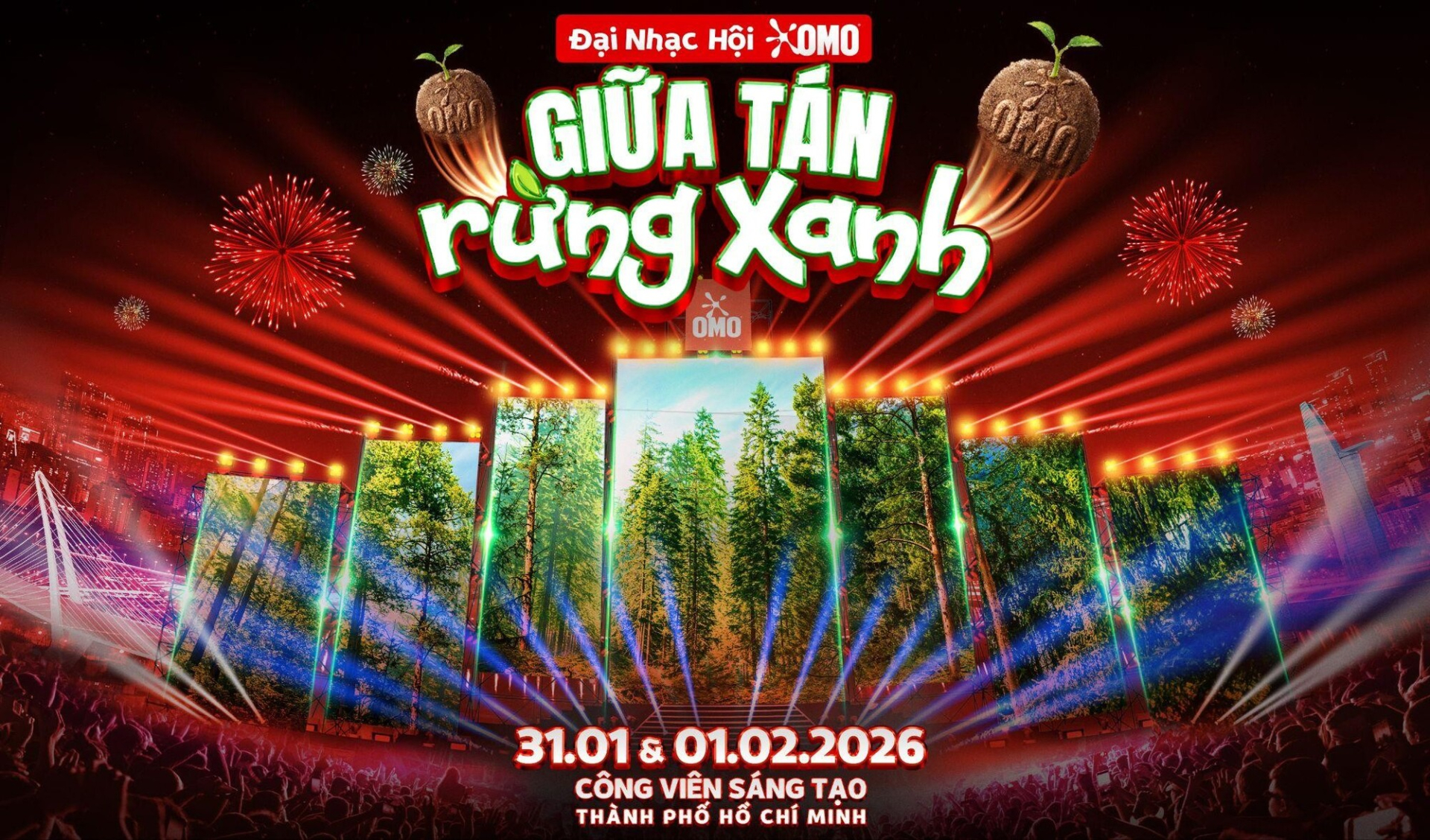 OMO Tết Concert “Giữa Tán Rừng Xanh”: Khi Âm Nhạc Hòa Quyện Cùng Cam Kết Xanh Cho Việt Nam - ảnh 2