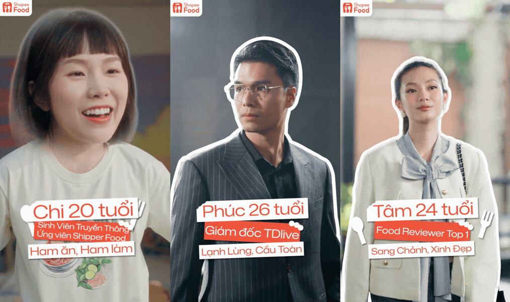 Chuyện tình tay ba trong vũ trụ giao đồ ăn: không ngờ app đặt món này “tự thưởng” cho mình bộ phim 'cờ-ring' vậy - ảnh 2