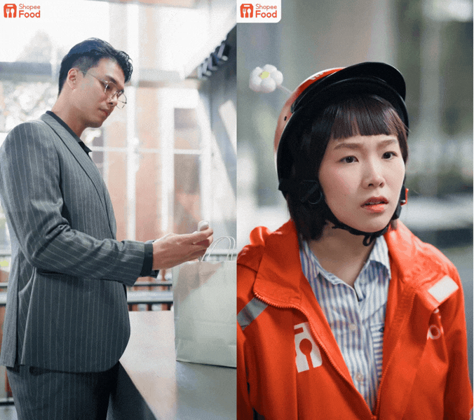 Chuyện tình tay ba trong vũ trụ giao đồ ăn: không ngờ app đặt món này “tự thưởng” cho mình bộ phim 'cờ-ring' vậy - ảnh 3