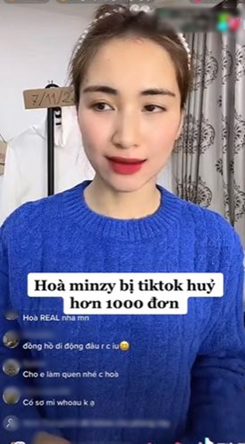 Shop Hòa Minzy bị hủy 1000 đơn, nữ ca sĩ vẫn kiên trì livestream bán hàng - ảnh 4