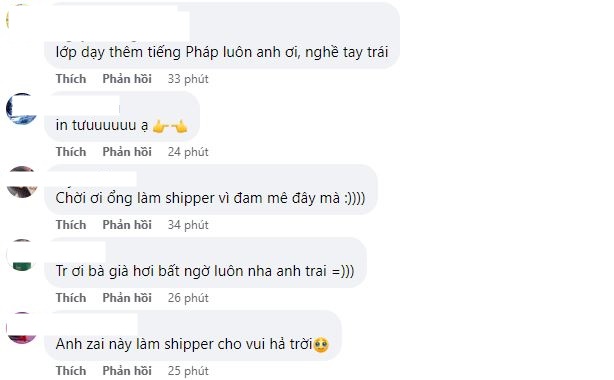 Đang đi ship hàng thì gặp idol, anh shipper tự đặt câu hỏi tiếng Pháp cho nhà văn người Pháp không cần phiên dịch - ảnh 3