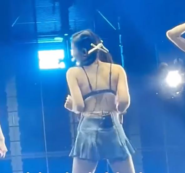 Jennie (BLACKPINK) gây tranh cãi vì diện áo như 'nội y', nhảy vũ đạo sexy hết nấc trong concert - ảnh 6