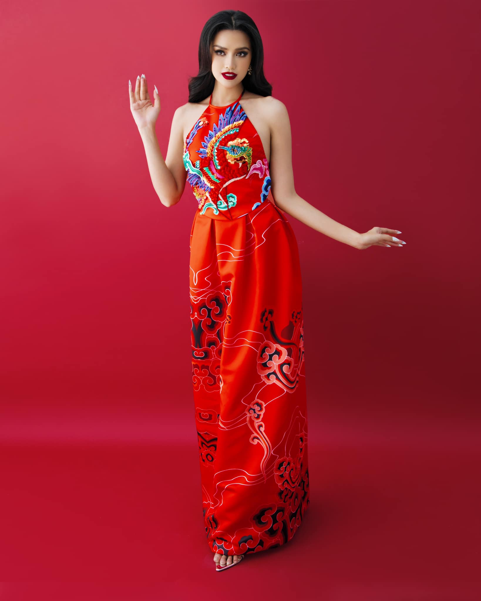 Hậu tin đồn out top 16, Ngọc Châu khiến fan lấy lại niềm tin với nhan sắc cực đỉnh trong trang phục Á Đông - ảnh 5