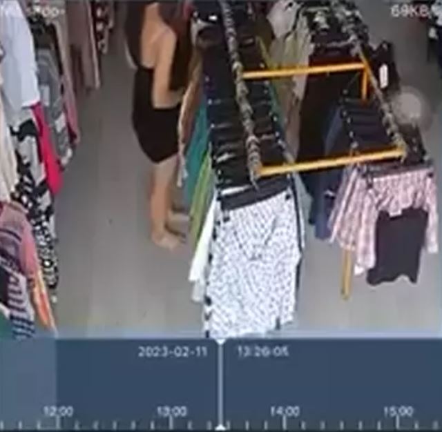 Cô gái ăn mặc xinh đẹp nhưng 'phóng uế' ngay shop quần áo khiến chủ shop lặng người khi check camera - ảnh 3