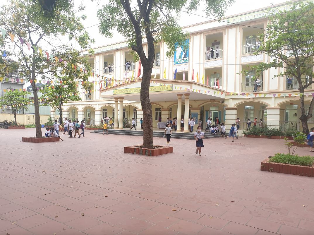 Trường tiểu học Đại Nghĩa tại Hà Nội (Ảnh: L.V)