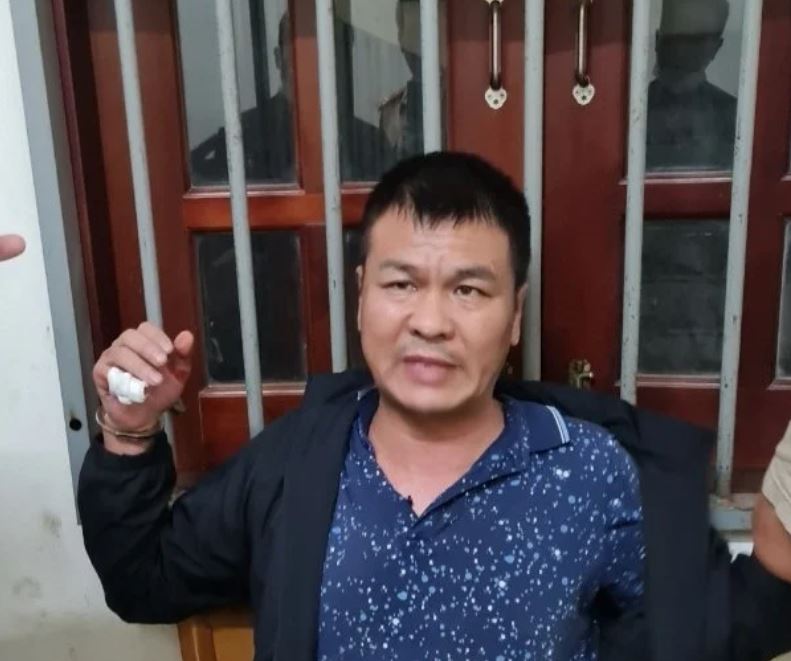 Nghi phạm Yang Zhong Wu bị bắt giữ.